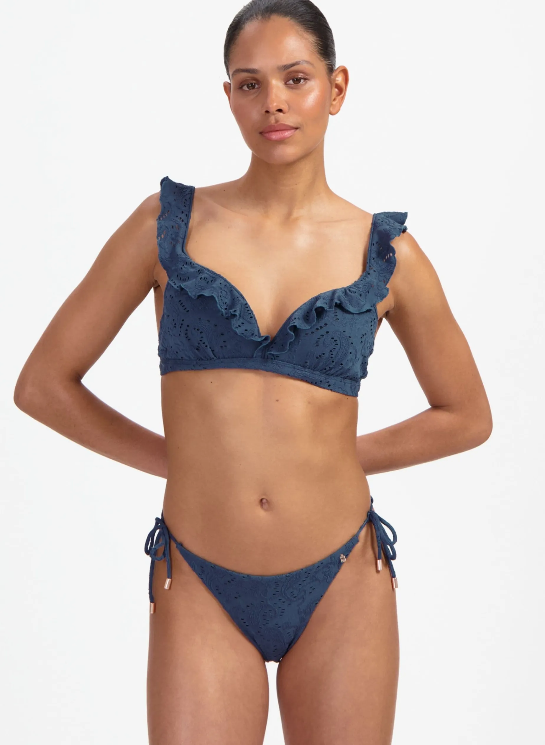 Beachlife LINE BEACHLIFE 2 Mid Bikinibroekje - Grijsblauw