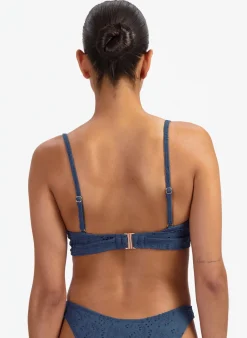 Beachlife LINE BEACHLIFE 2 Voorgevormde beugel Bikinitop - Grijsblauw