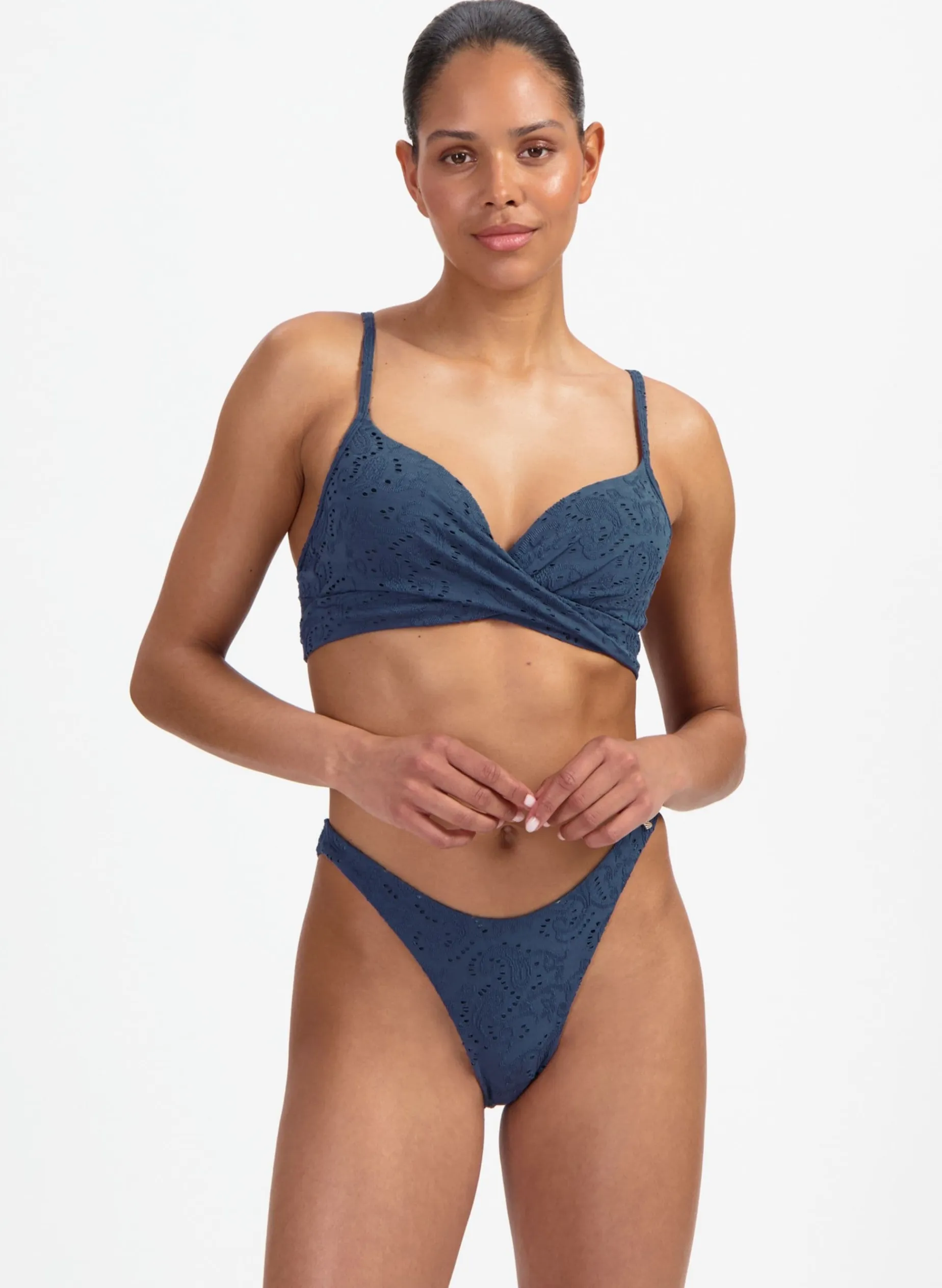Beachlife LINE BEACHLIFE 2 Voorgevormde beugel Bikinitop - Grijsblauw