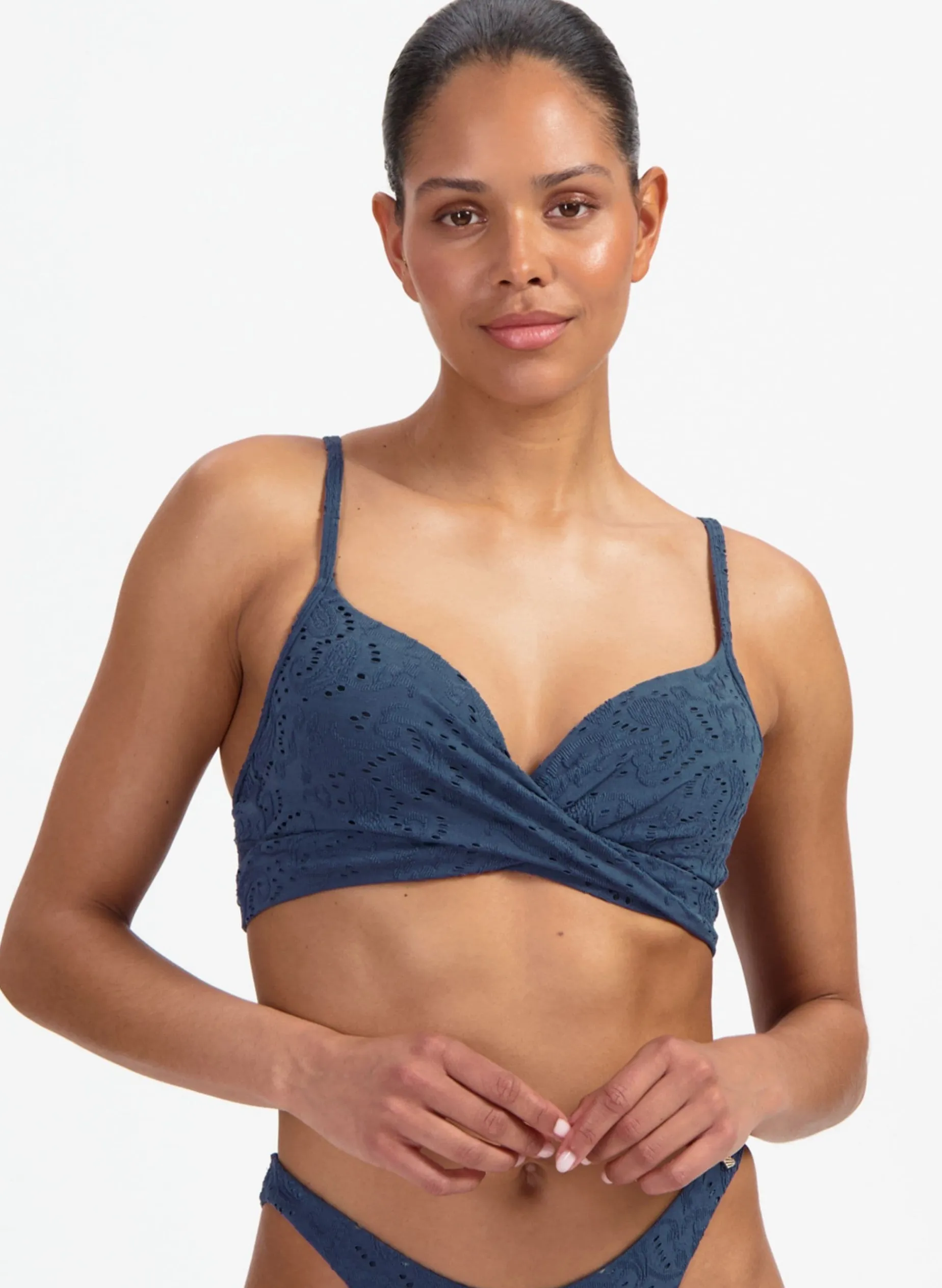 Beachlife LINE BEACHLIFE 2 Voorgevormde beugel Bikinitop - Grijsblauw
