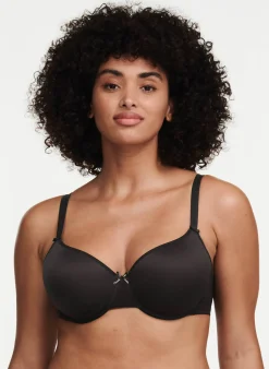 Chantelle Basic Invisible Voorgevormde T-shirt BH - Zwart