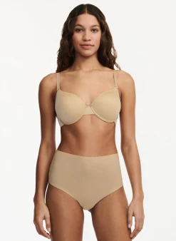Chantelle Basic Invisible Voorgevormde T-shirt BH - Beige