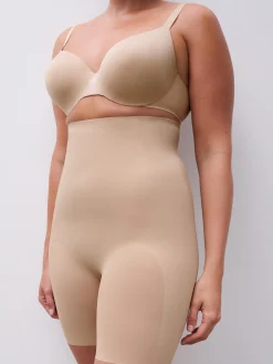 Chantelle Basic Shaping Corrigerende Hoge Taille Slip Met Pijpjes - Beige