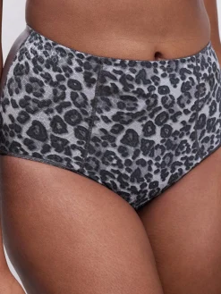 Chantelle C Magnifique Hoge taille slip - Grey Leopard