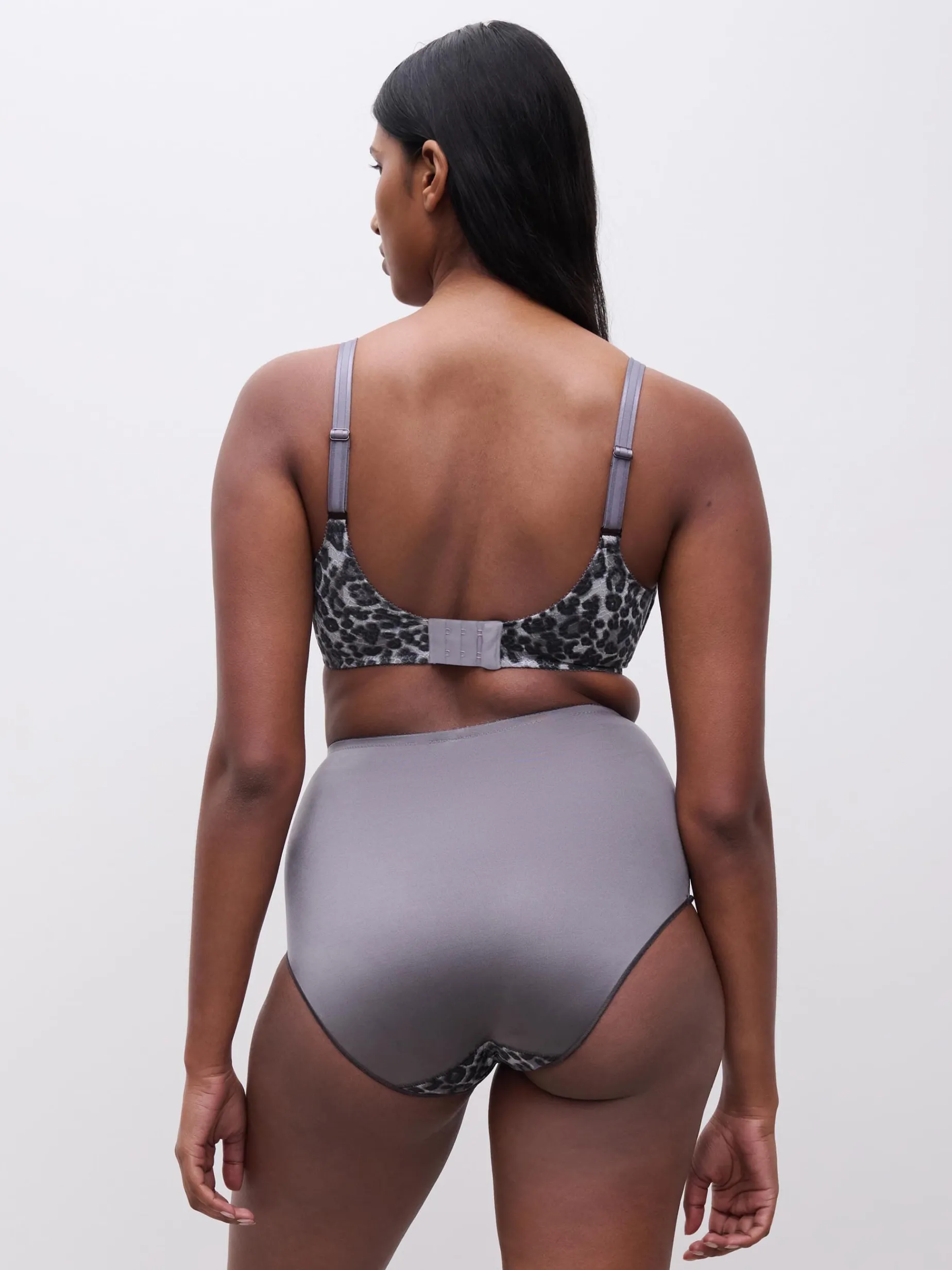 Chantelle C Magnifique Moulded BH - Grey Leopard