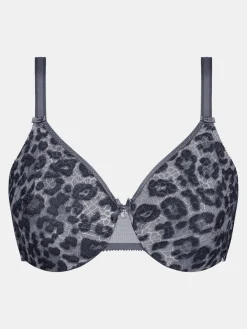 Chantelle C Magnifique Moulded BH - Grey Leopard