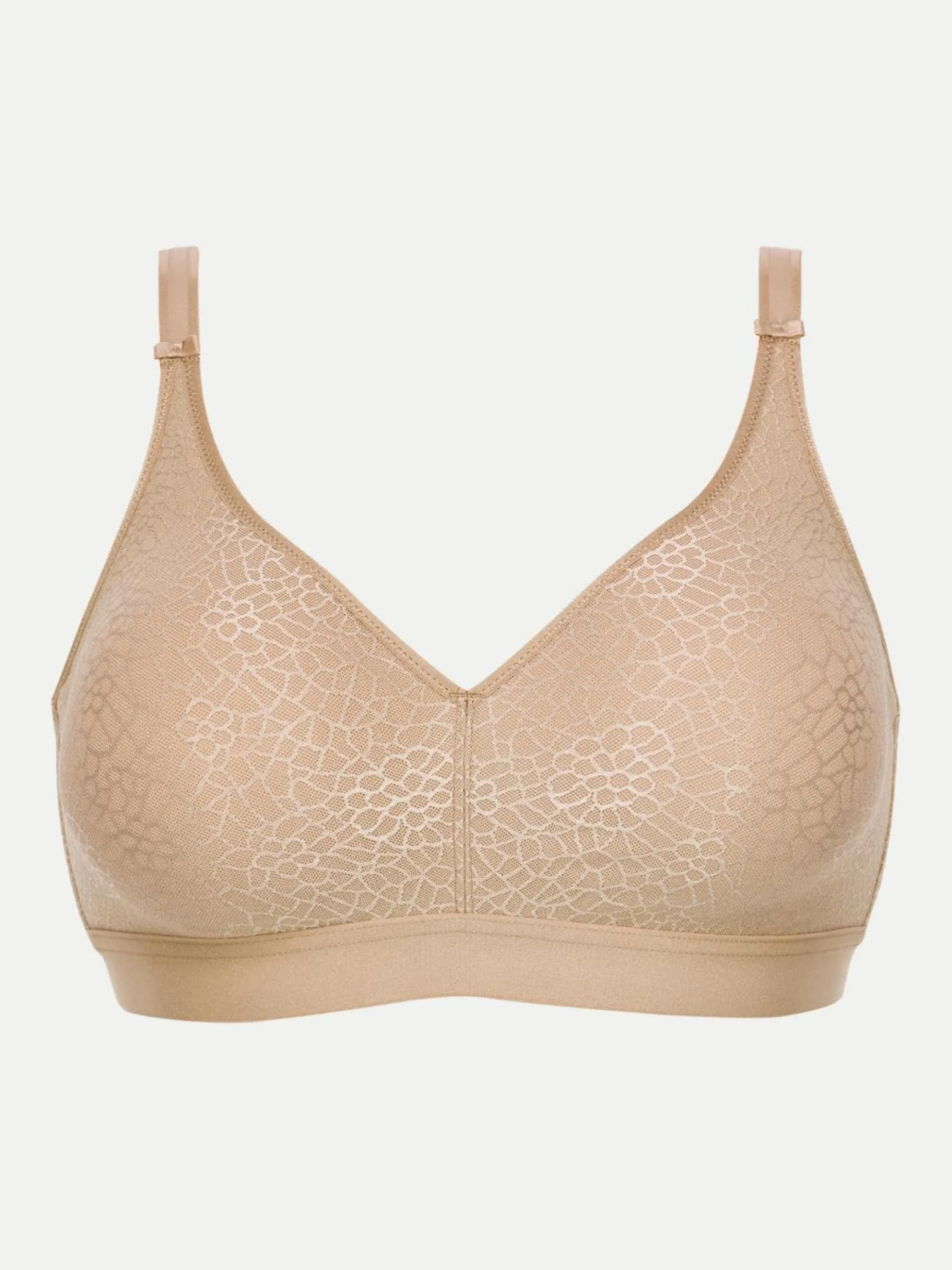 Chantelle C Magnifique Niet Voorgevormde BH zonder Beugel - Beige
