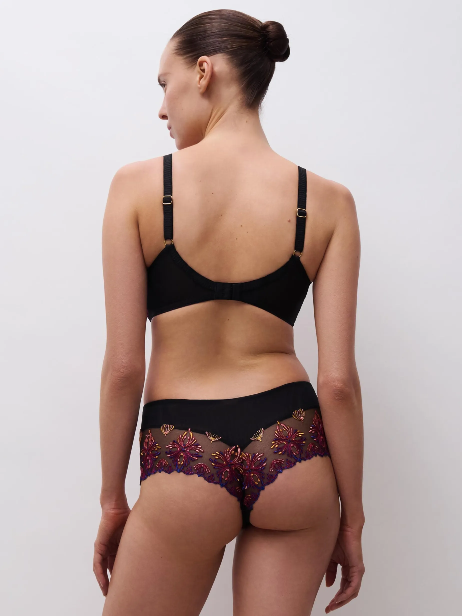 Chantelle Champs Elysees Shorty - Black Jewels