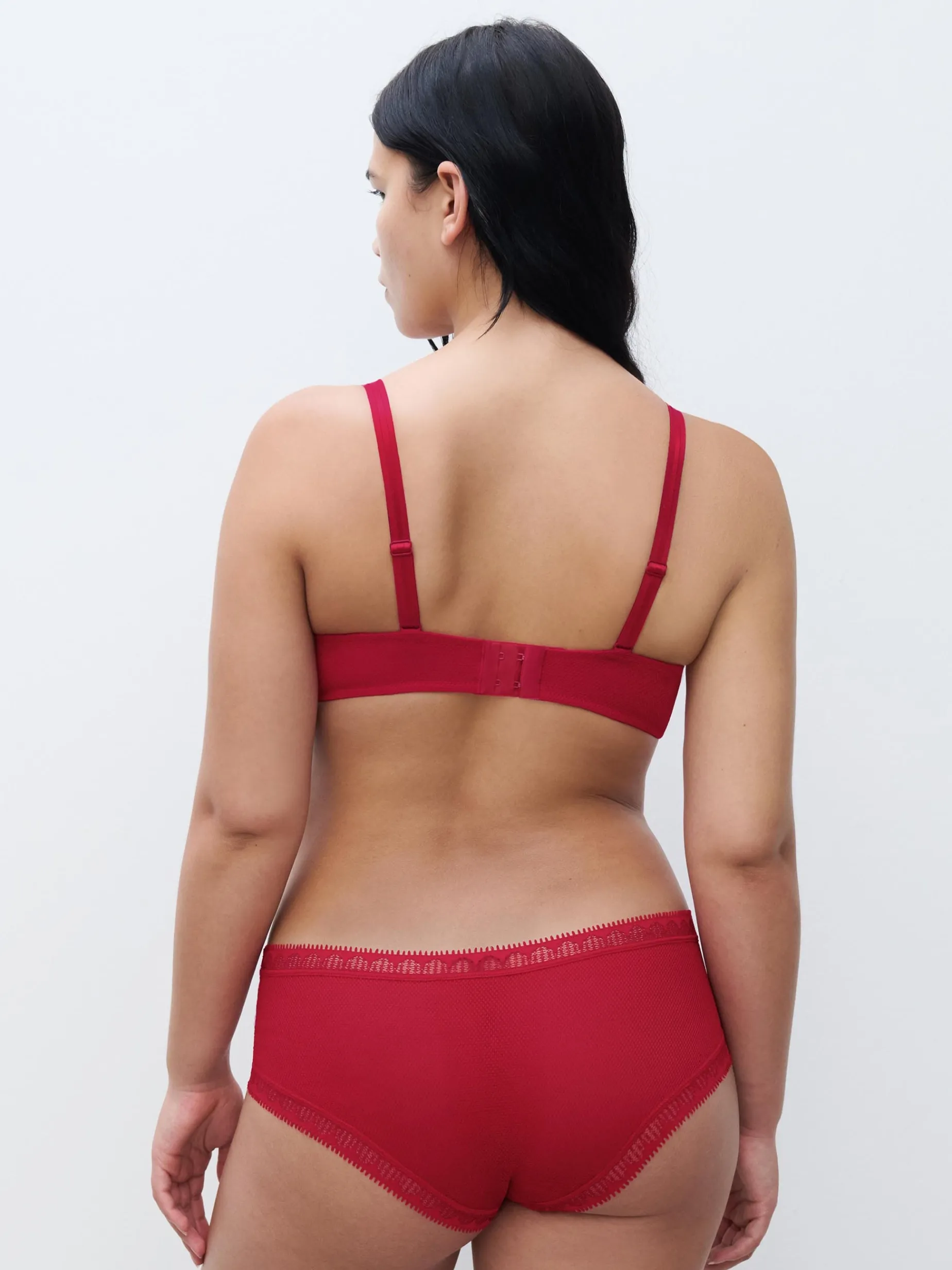 Chantelle Day To Night Shorty - Poppy Red