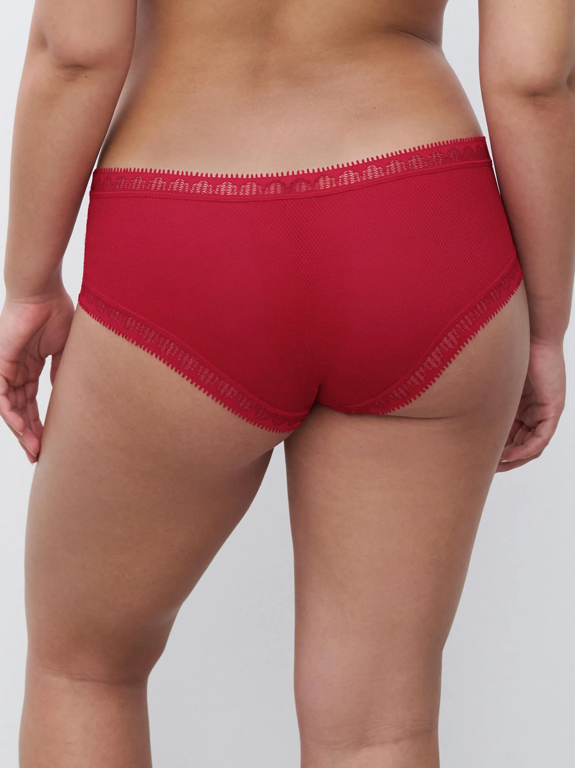 Chantelle Day To Night Shorty - Poppy Red