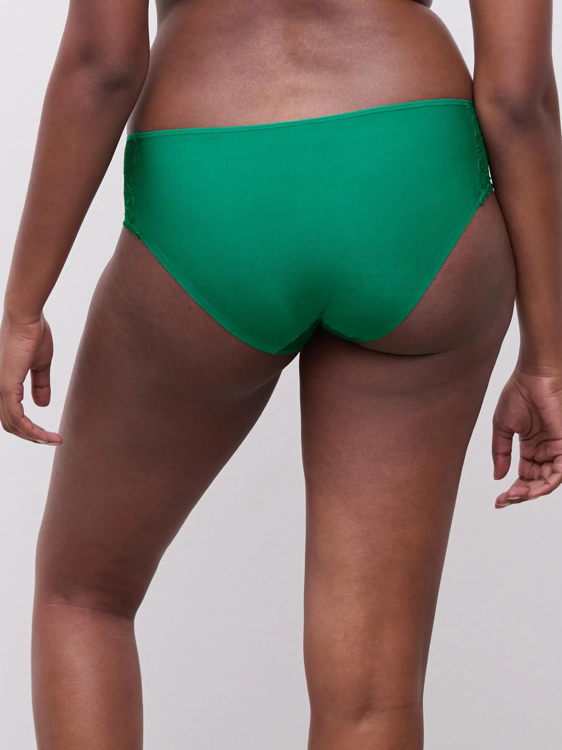 Chantelle Day To Night Slip - Racing Green