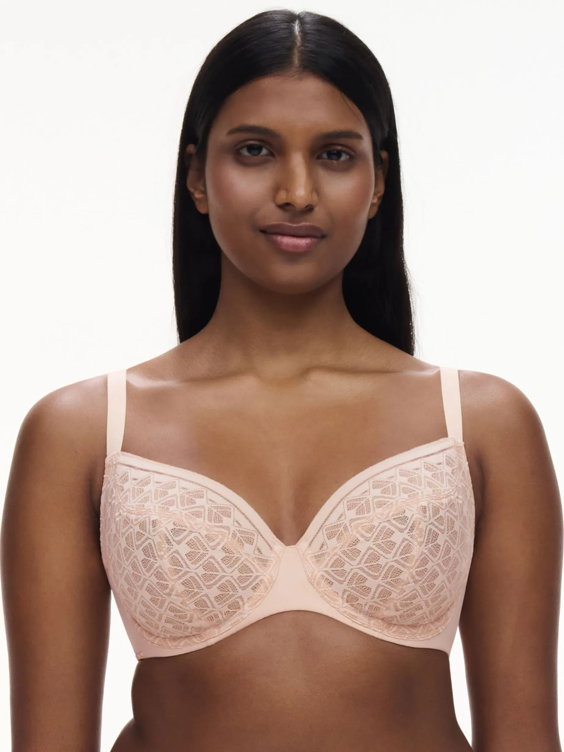 Chantelle EasyFeel ACE Niet Voorgevormde Beugel BH - Goudkleurig Beige