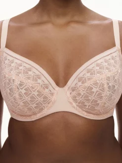 Chantelle EasyFeel ACE Niet Voorgevormde Beugel BH - Goudkleurig Beige