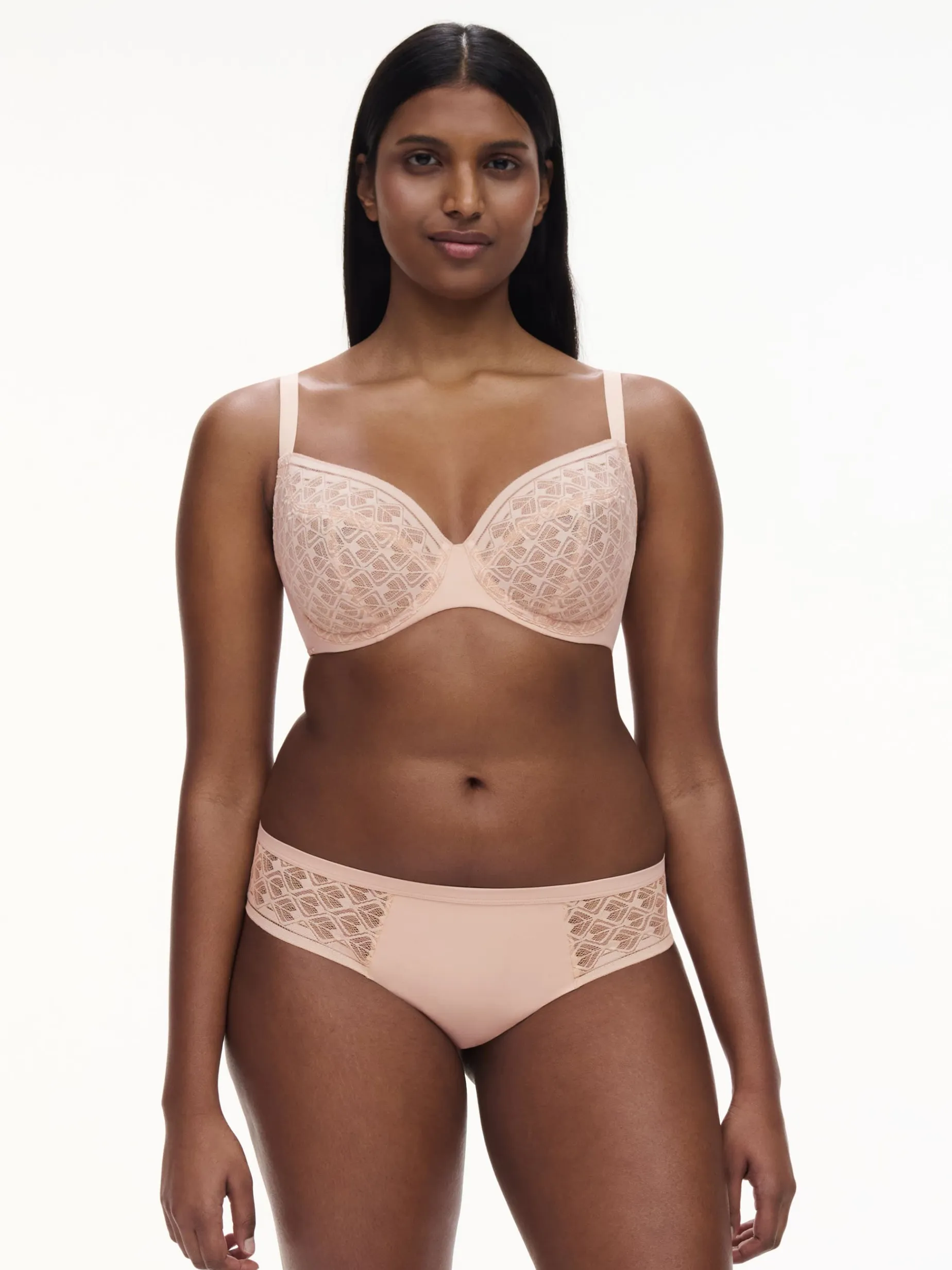 Chantelle EasyFeel ACE Niet Voorgevormde Beugel BH - Goudkleurig Beige