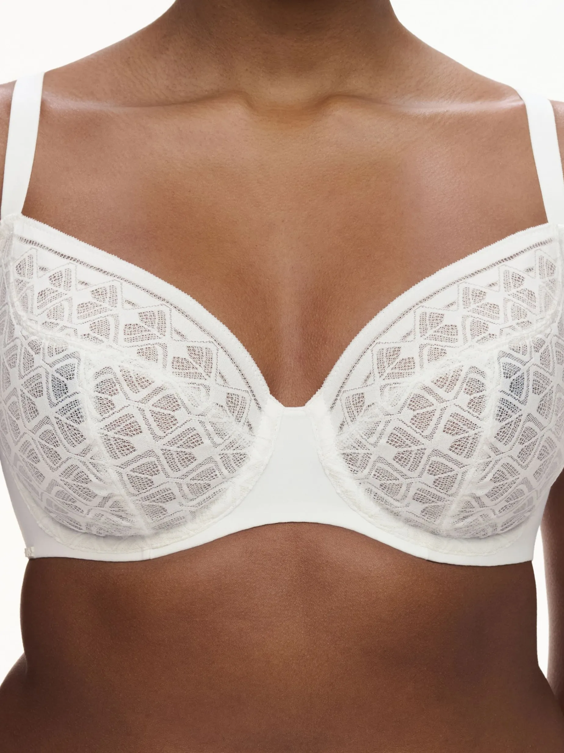 Chantelle EasyFeel ACE Niet Voorgevormde Beugel BH - Milk