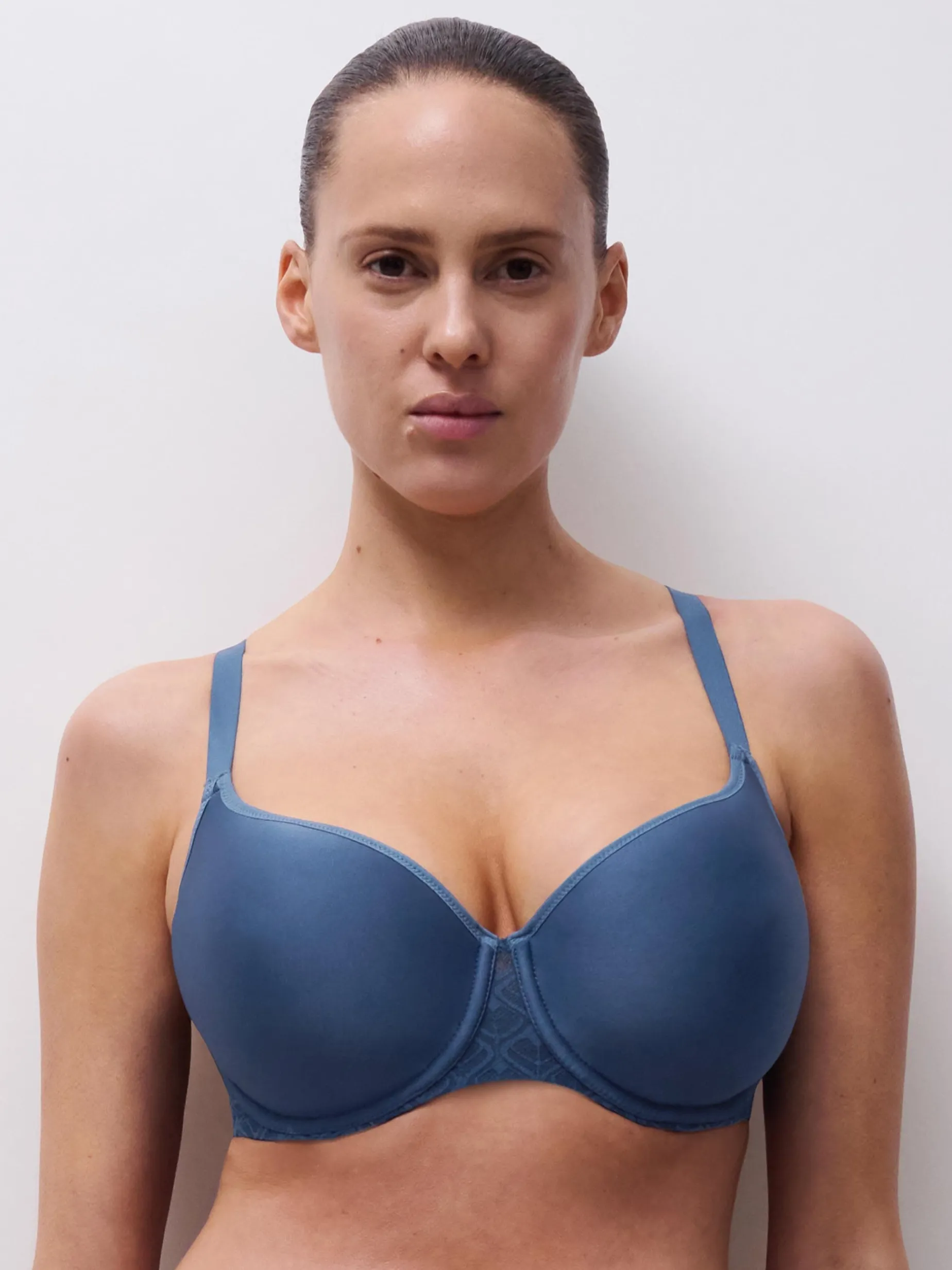 Chantelle EasyFeel ACE T-shirt BH - Jeans Blue