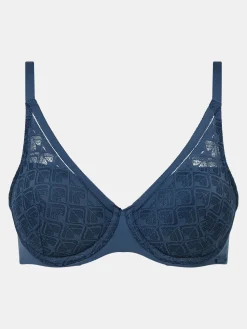 Chantelle EasyFeel ACE T-shirt BH - Jeans Blue