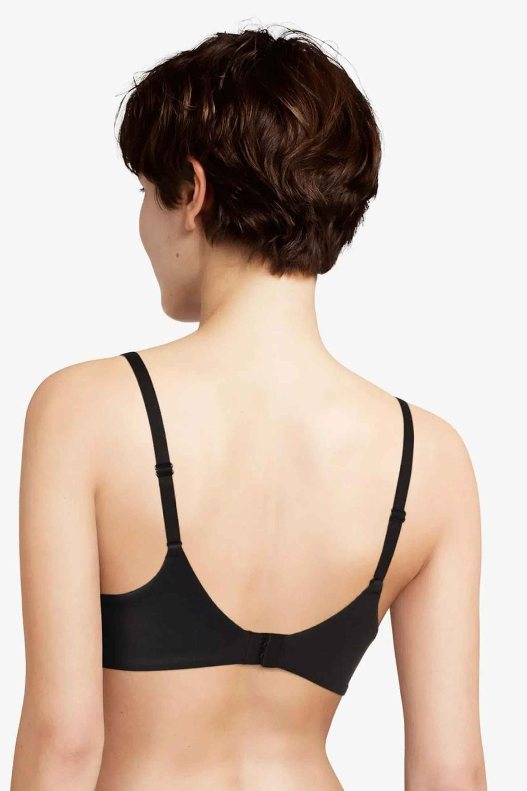 Chantelle EasyFeel Floral Touch Voorgevormde Memory BH - Zwart