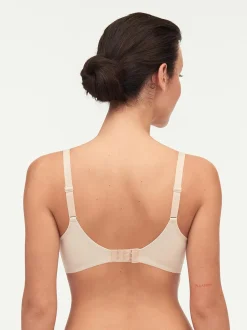 Chantelle EasyFeel Floral Touch Niet voorgevormde Beugel BH - Goudkleurig Beige