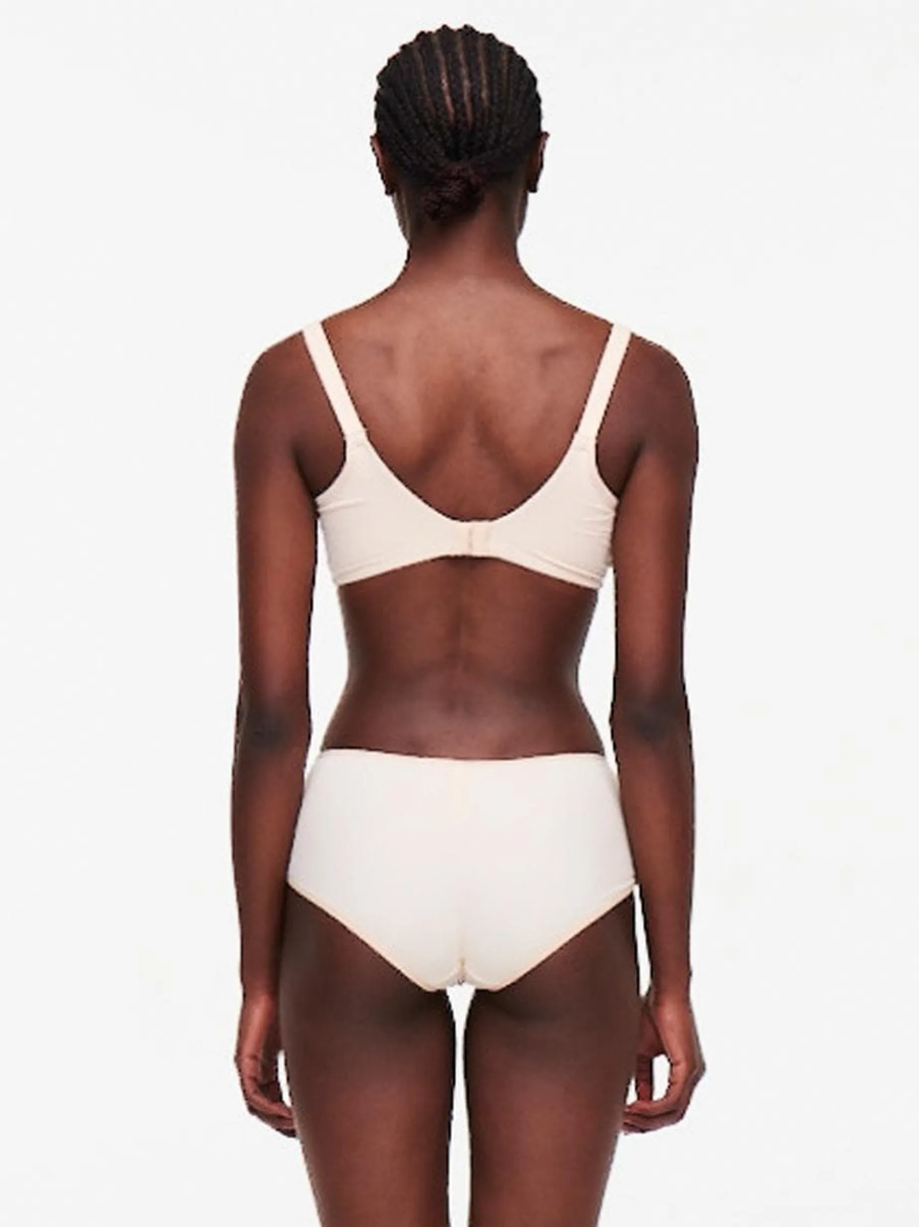 Chantelle EasyFeel Floral Touch Niet voorgevormde Beugel BH - Goudkleurig Beige