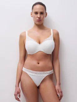 Chantelle EasyFeel Floral Touch Voorgevormde Memory BH - Milk