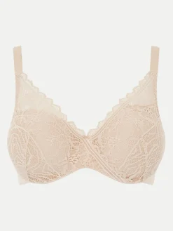 Chantelle EasyFeel Floral Touch Voorgevormde Memory BH - Goudkleurig Beige