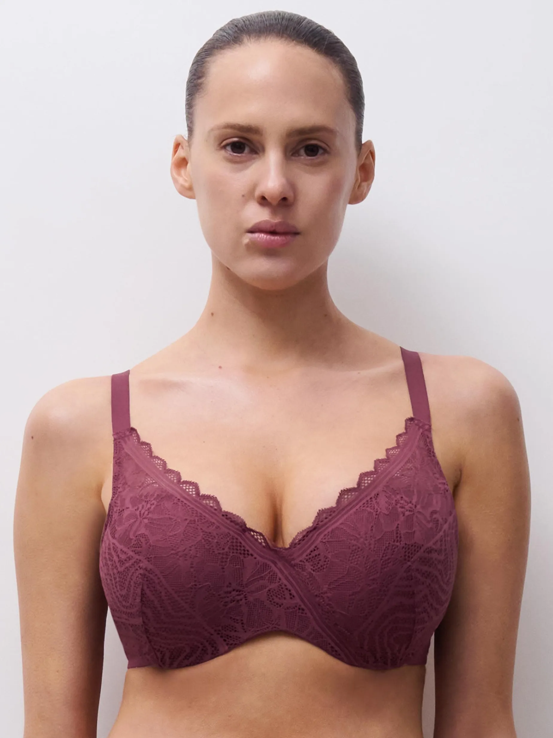 Chantelle EasyFeel Floral Touch Voorgevormde Memory BH - Sienna