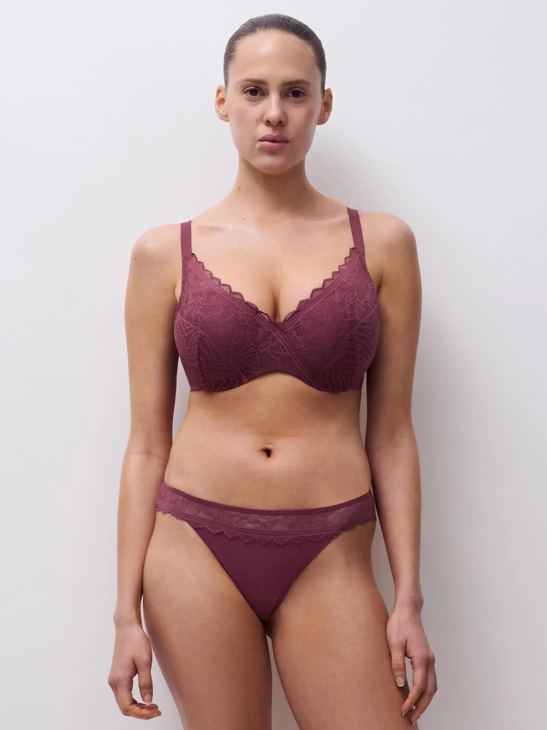 Chantelle EasyFeel Floral Touch Voorgevormde Memory BH - Sienna