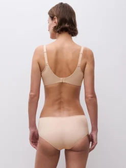 Chantelle EasyFeel Floral Touch Niet voorgevormde Beugel BH - Goudkleurig Beige