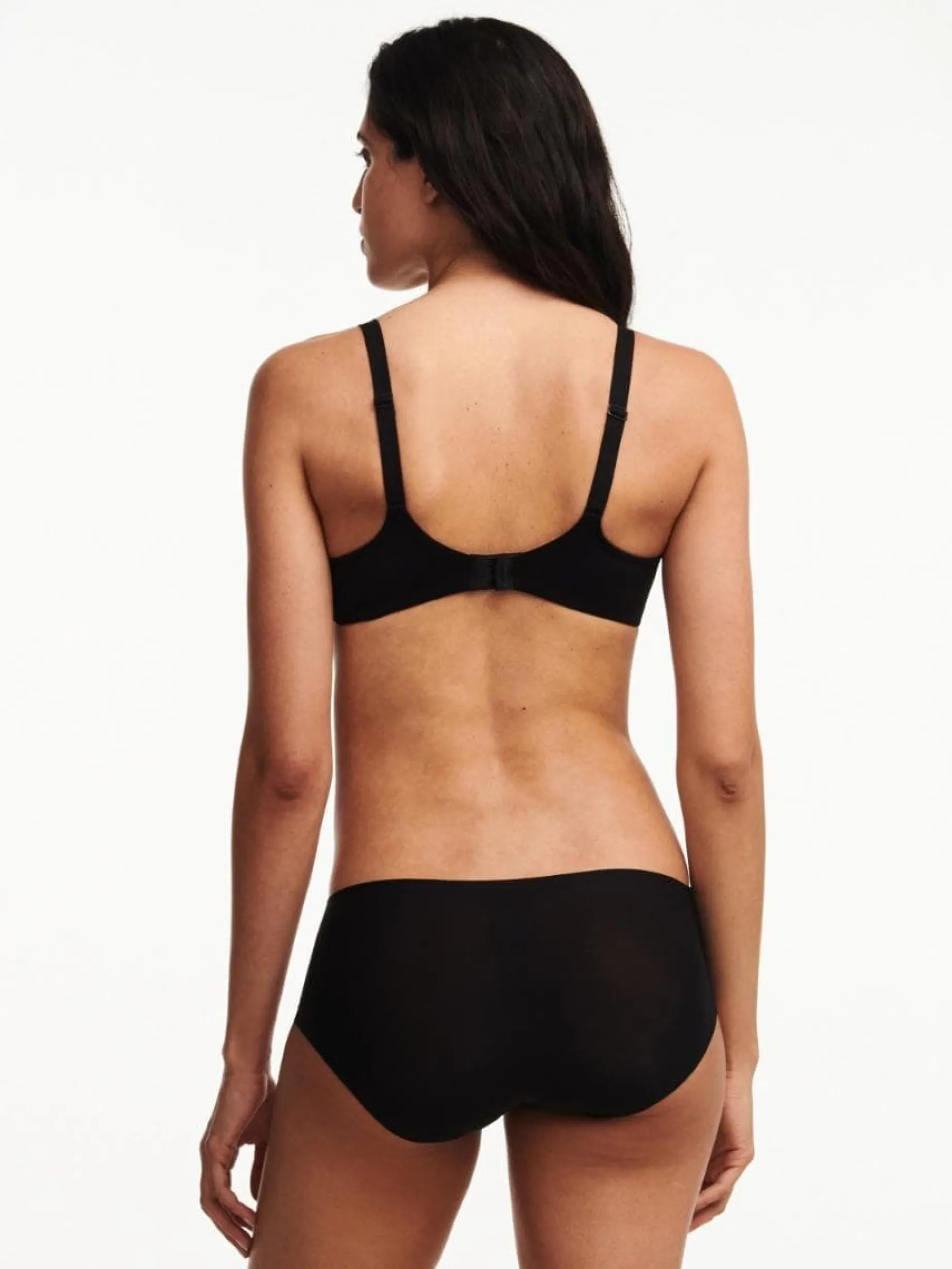 Chantelle EasyFeel Floral Touch Niet voorgevormde Beugel BH - Zwart