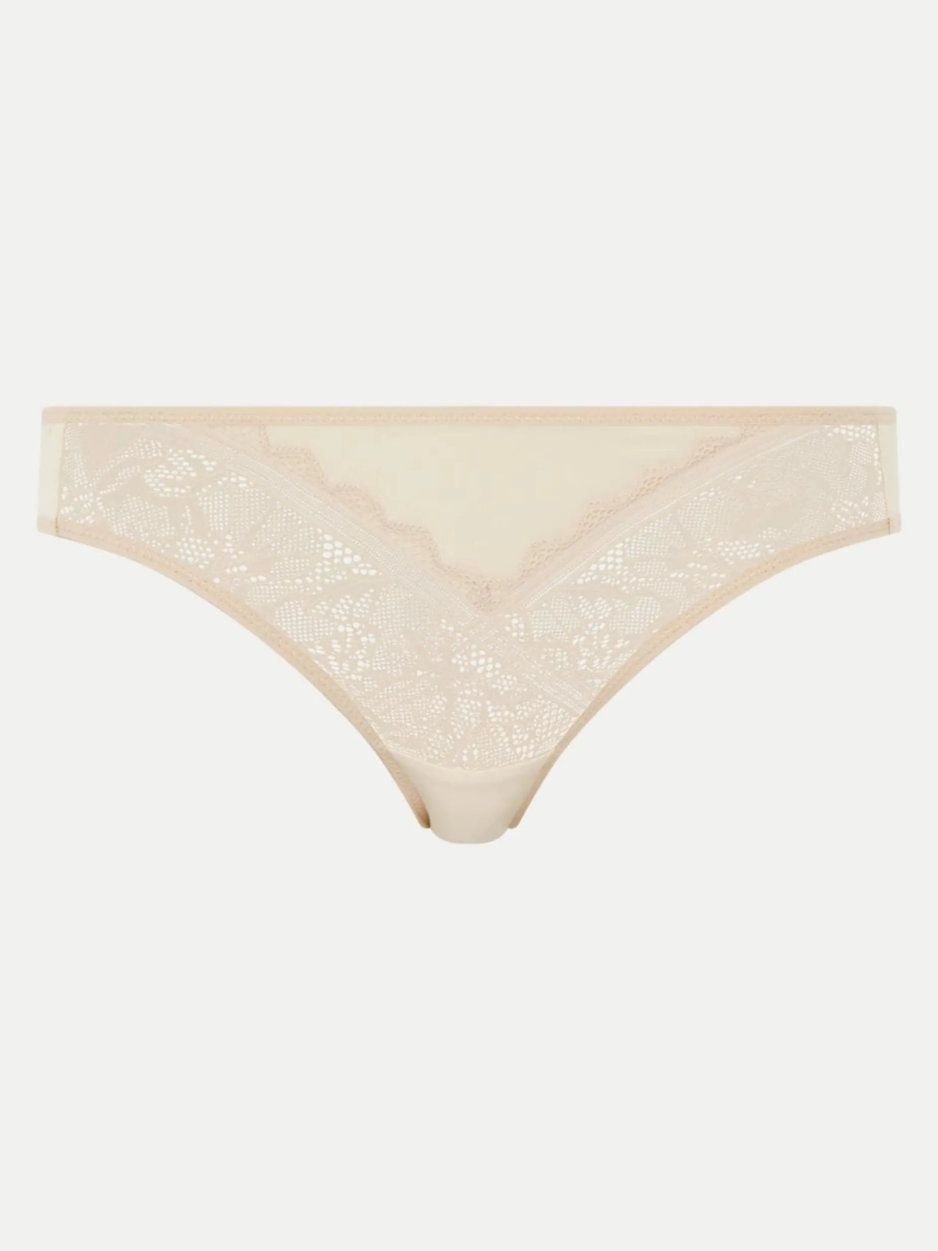 Chantelle EasyFeel Floral Touch Slip - Goudkleurig Beige