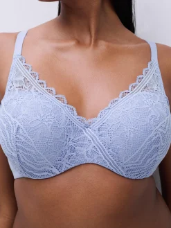 Chantelle EasyFeel Floral Touch Voorgevormde Memory BH - Distel