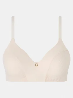Chantelle EasyFeel Honey Beugelloze BH - Talc