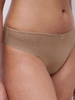 Chantelle EasyFeel Honey Tanga - Coffee Latte