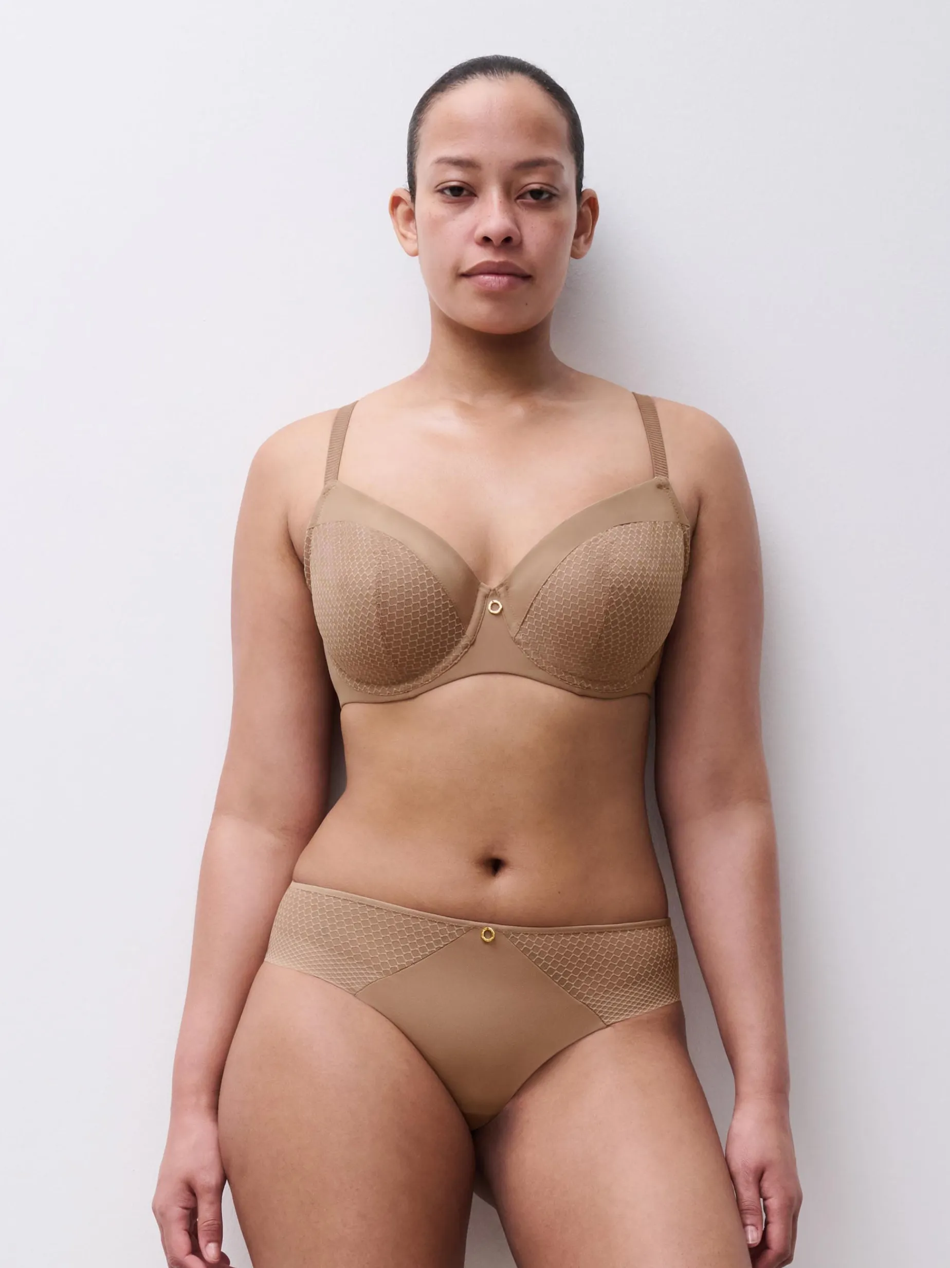 Chantelle EasyFeel Honey Beugel BH - Coffee Latte