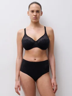 Chantelle EasyFeel Norah Hoge taille slip - Zwart