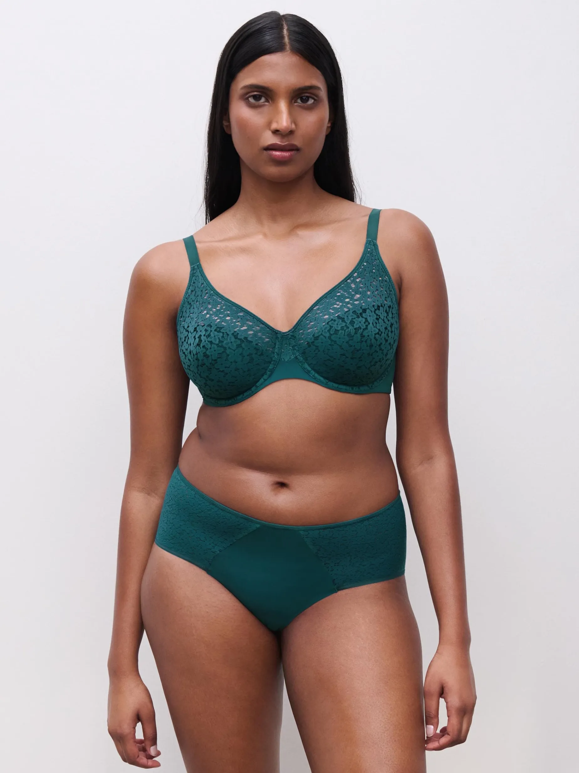 Chantelle EasyFeel Norah Beugel BH - Donker Groen