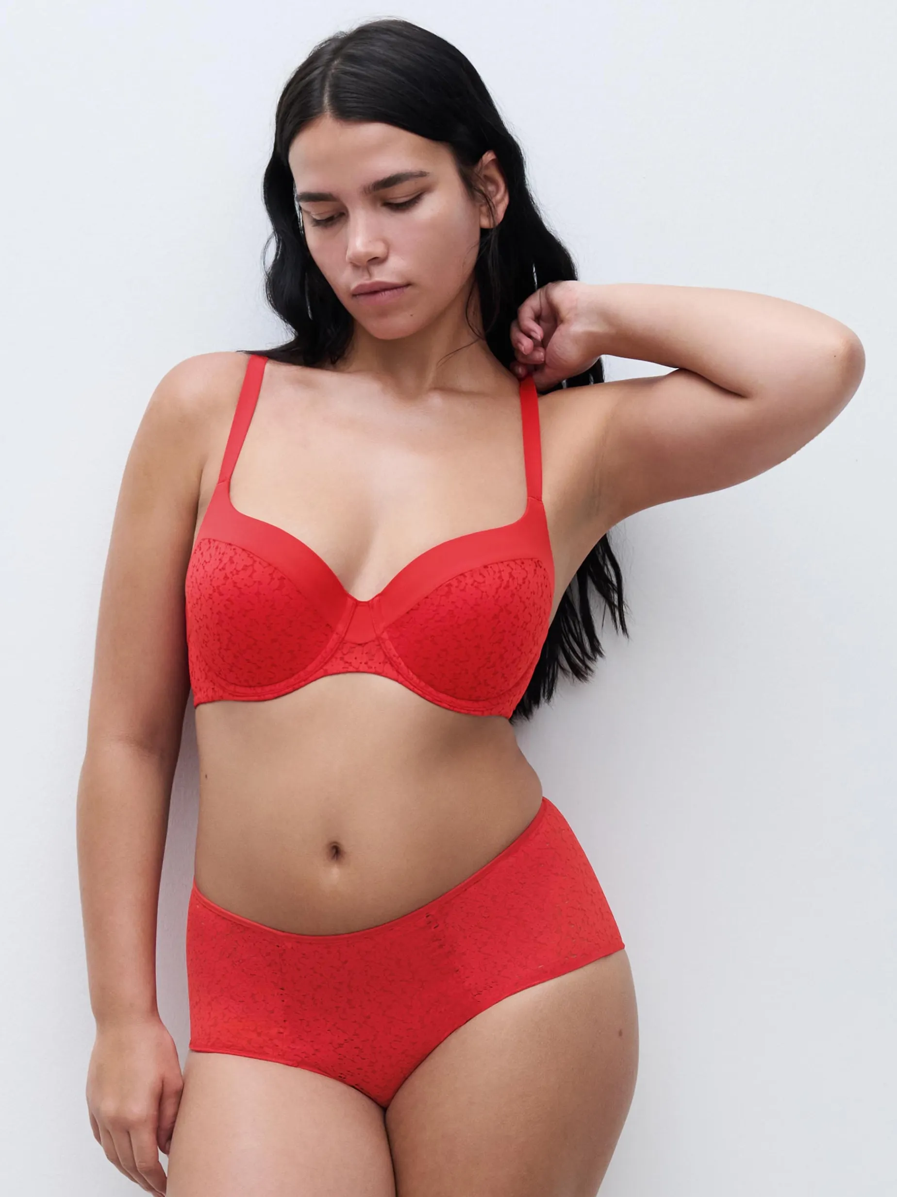 Chantelle EasyFeel Norah T-shirt BH - Poppy Red
