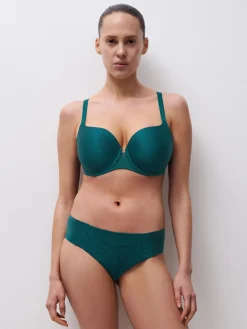 Chantelle EasyFeel Norah T-shirt BH - Donker Groen