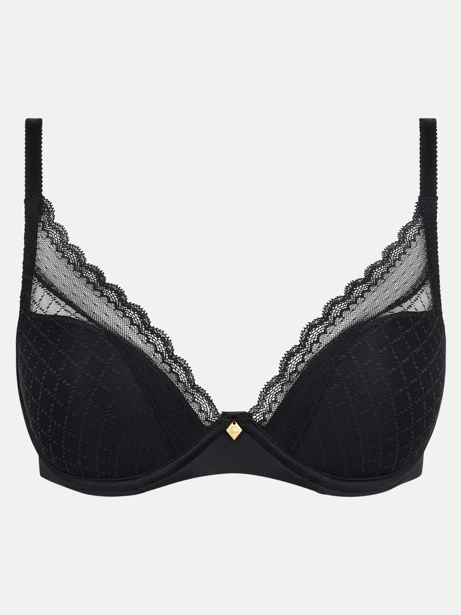 Chantelle EasyFeel NORAH CHIC Plunge BH - Zwart