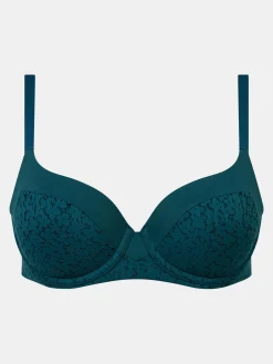 Chantelle EasyFeel Norah T-shirt BH - Donker Groen