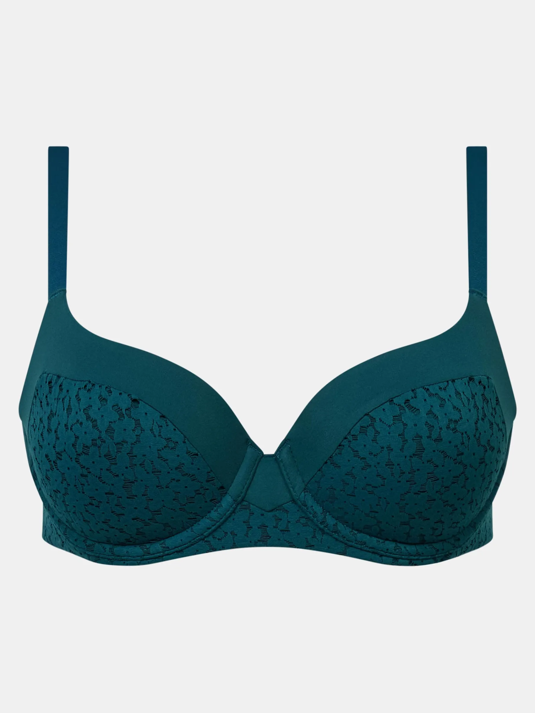 Chantelle EasyFeel Norah T-shirt BH - Donker Groen