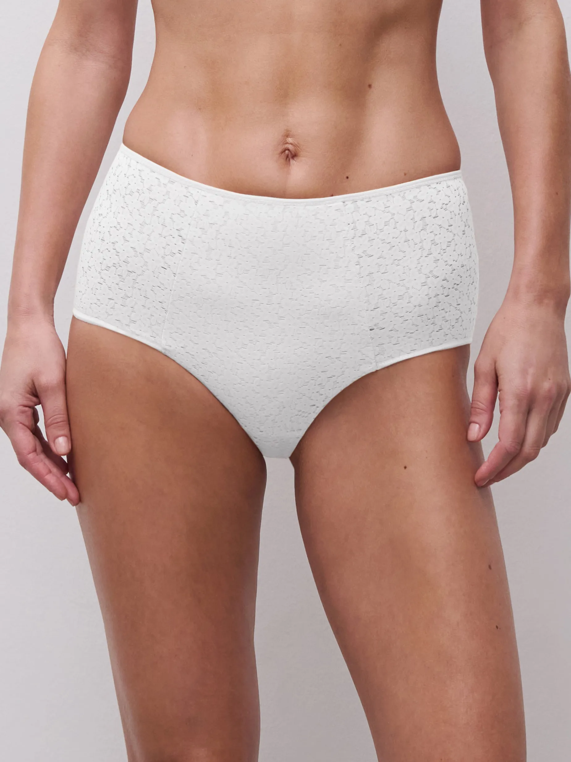 Chantelle EasyFeel Norah Hoge taille slip - Wit