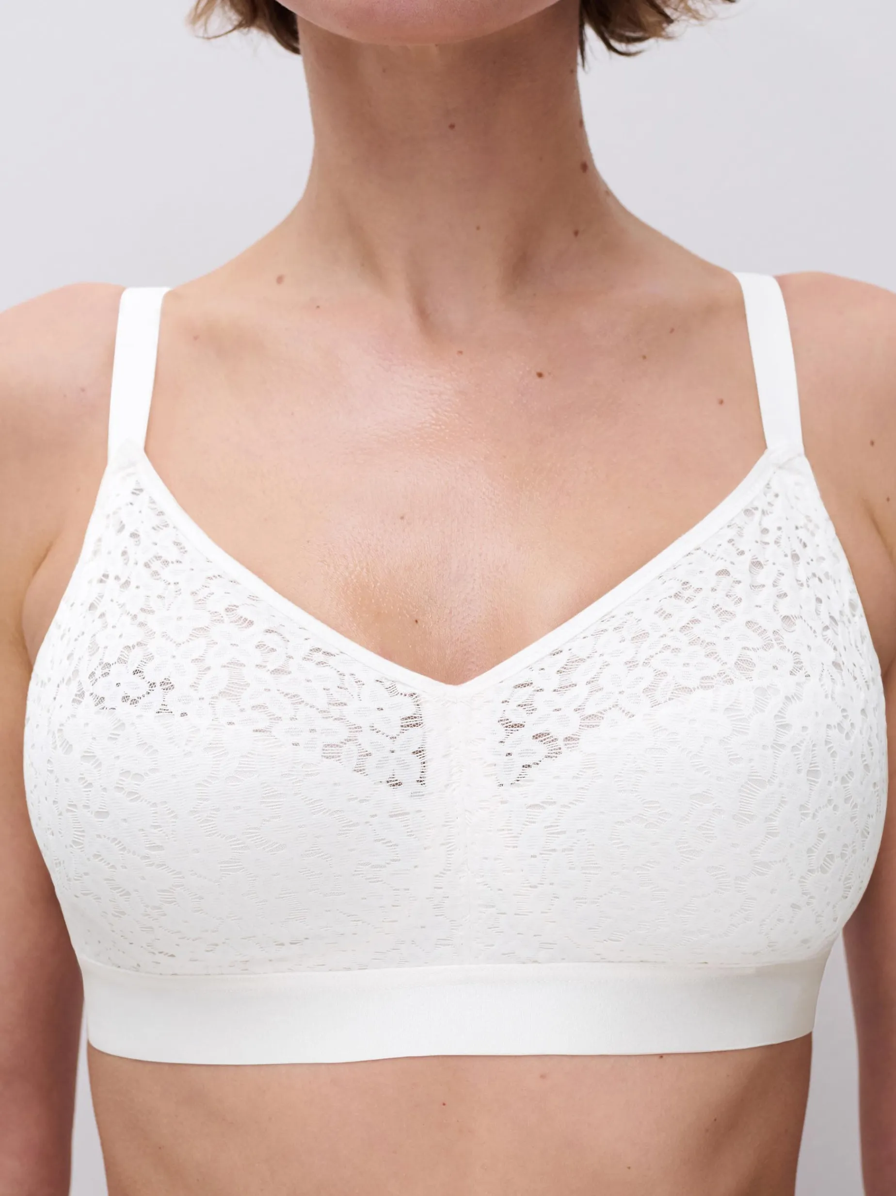 Chantelle EasyFeel Norah Beugelloze BH - Wit
