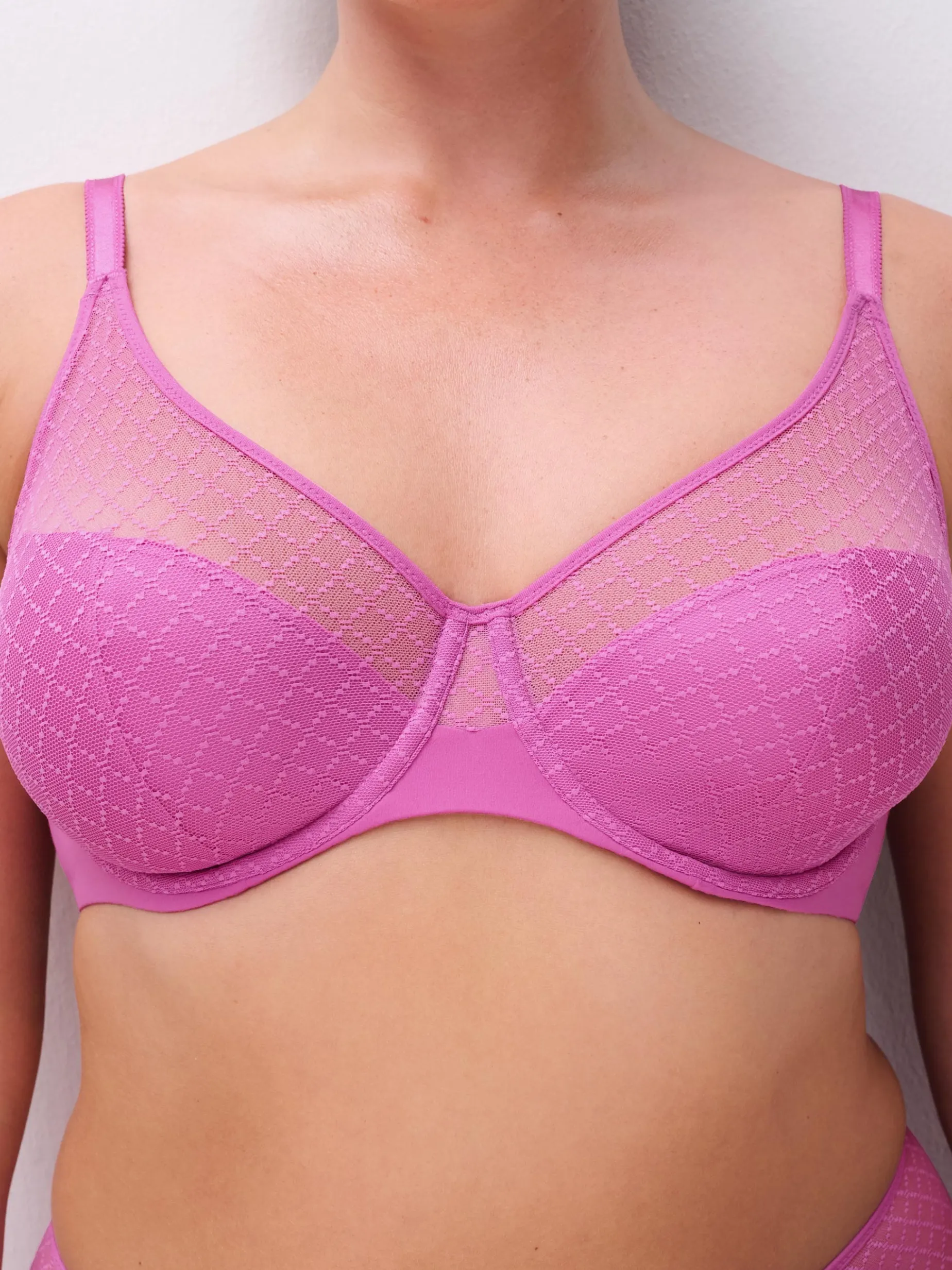 Chantelle EasyFeel NORAH CHIC Niet voorgevormde Beugel BH - Rosebud