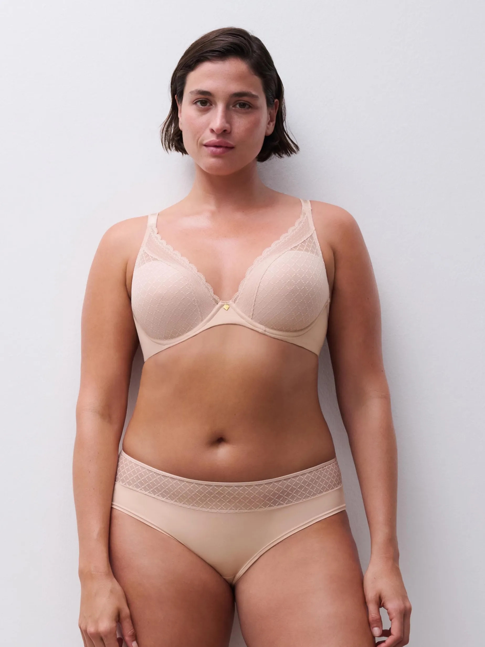 Chantelle EasyFeel NORAH CHIC Plunge BH - Soft pink