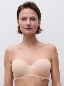 Chantelle EasyFeel Norah Strapless BH - Goudkleurig Beige