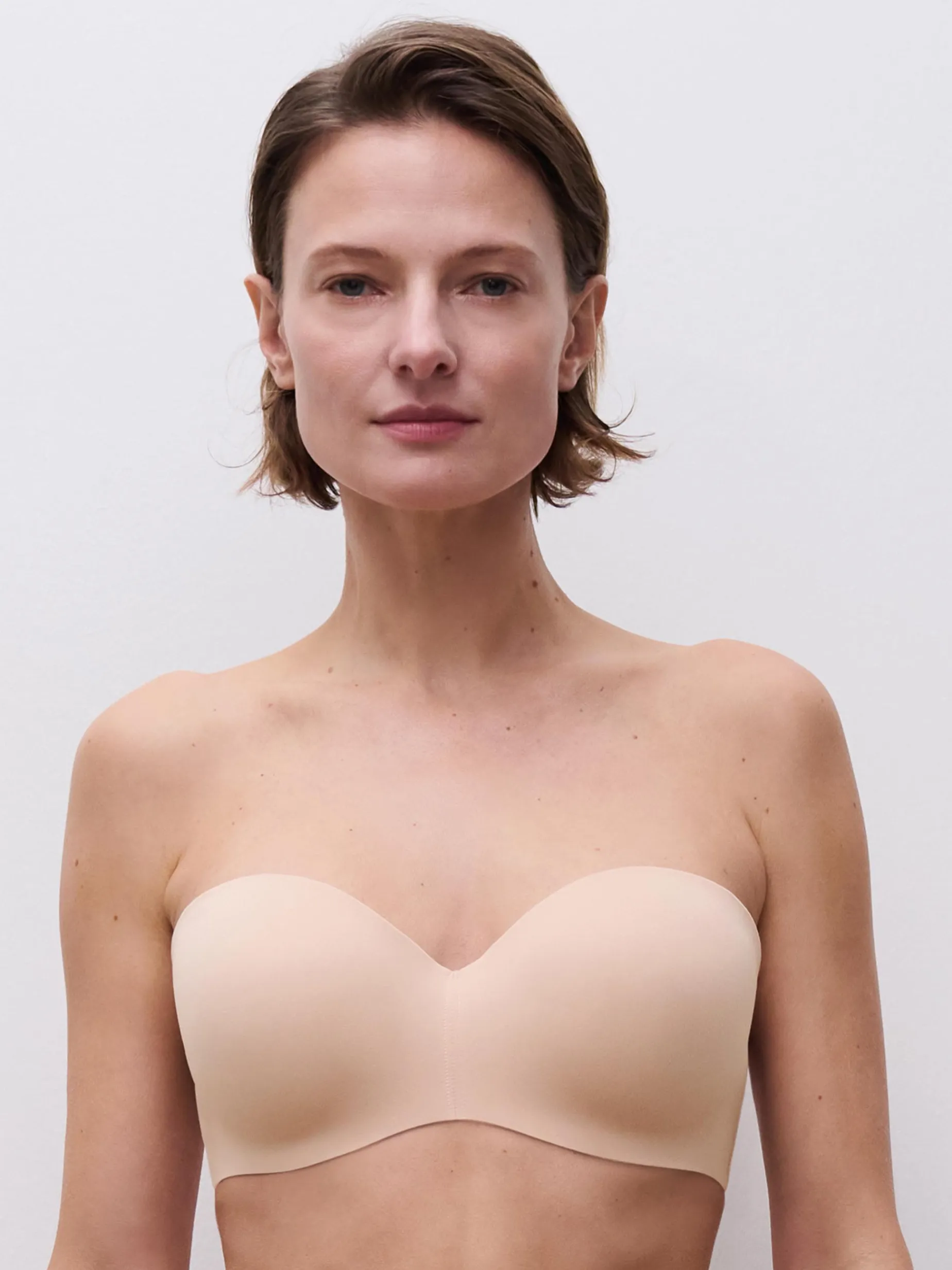 Chantelle EasyFeel Norah Strapless BH - Goudkleurig Beige