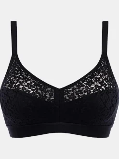 Chantelle EasyFeel Norah Beugelloze BH - Zwart