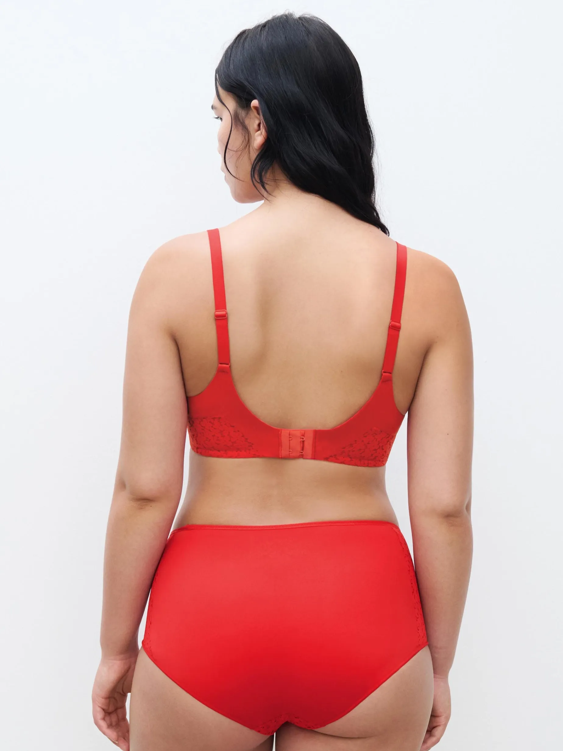 Chantelle EasyFeel Norah Hoge taille slip - Poppy Red